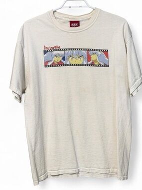 Inuyasha anime graphic tee vintage worn large